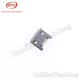 Bộ 20 Chiếc Cổng Micro USB Cái 5 Chân Loại Dán
