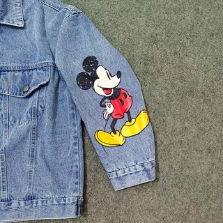Áo khoác jean Mickey