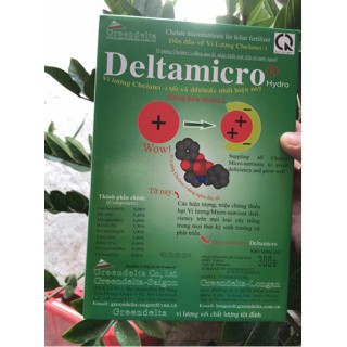Phân bón lá trung- vi lượng Deltamicro dùng hoa hồng hoa phong lan & cây cảnh