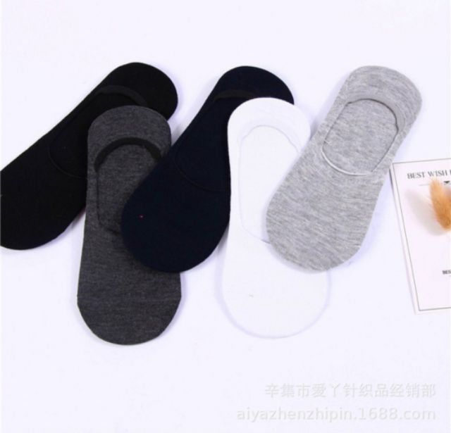 10 đôi tất vớ lười cho Nam thoáng khí chống hôi chân