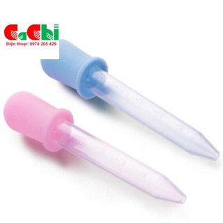 Bộ 20 Ống hút thuốc hoặc hút sữa 5ml bóp silicon