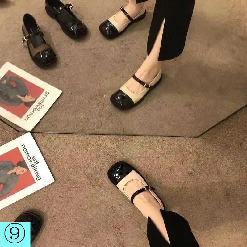 Giày Búp Bê Đế Dày Phong Cách Chanel Anh Quốc Thời Trang Mùa Hè Cho Nữ