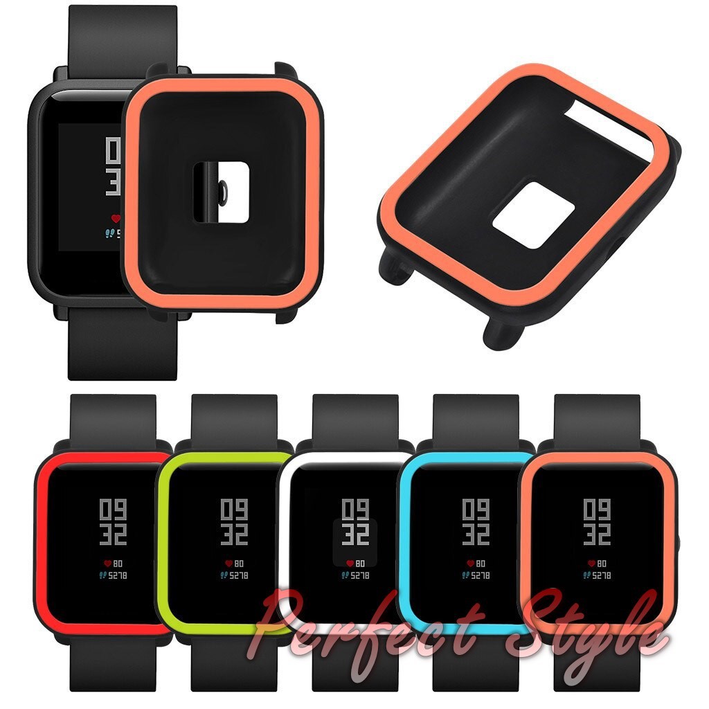 Case viền màu bảo vệ Amazfit Bip - ốp Nike Amazfit Bip