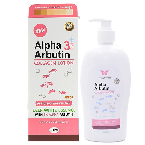 DƯỠNG THỂ ALPHA ARBUTIN LOTION 3PLUS 500ml