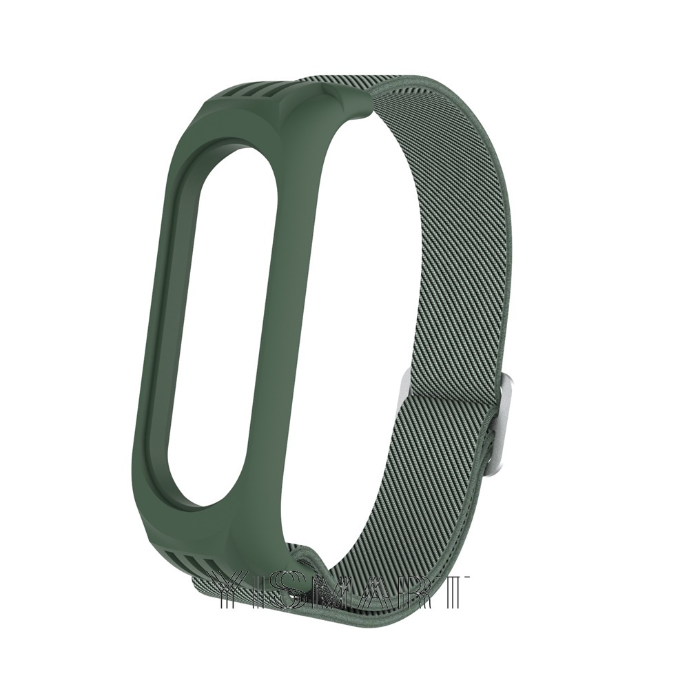Dây đeo thay thế chất liệu nylon co giãn cho Xiaomi Mi Band 6 5 4 3 Mi Band 4 3