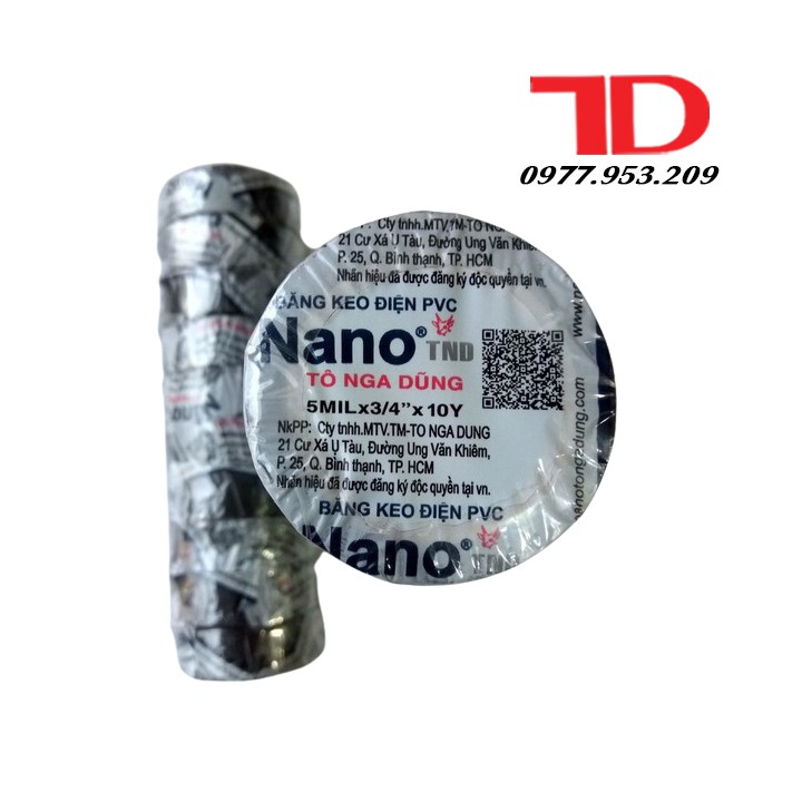 Băng keo điện Nano 5 cuộn