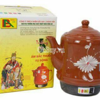 Ấm sắc thuốc các hãng