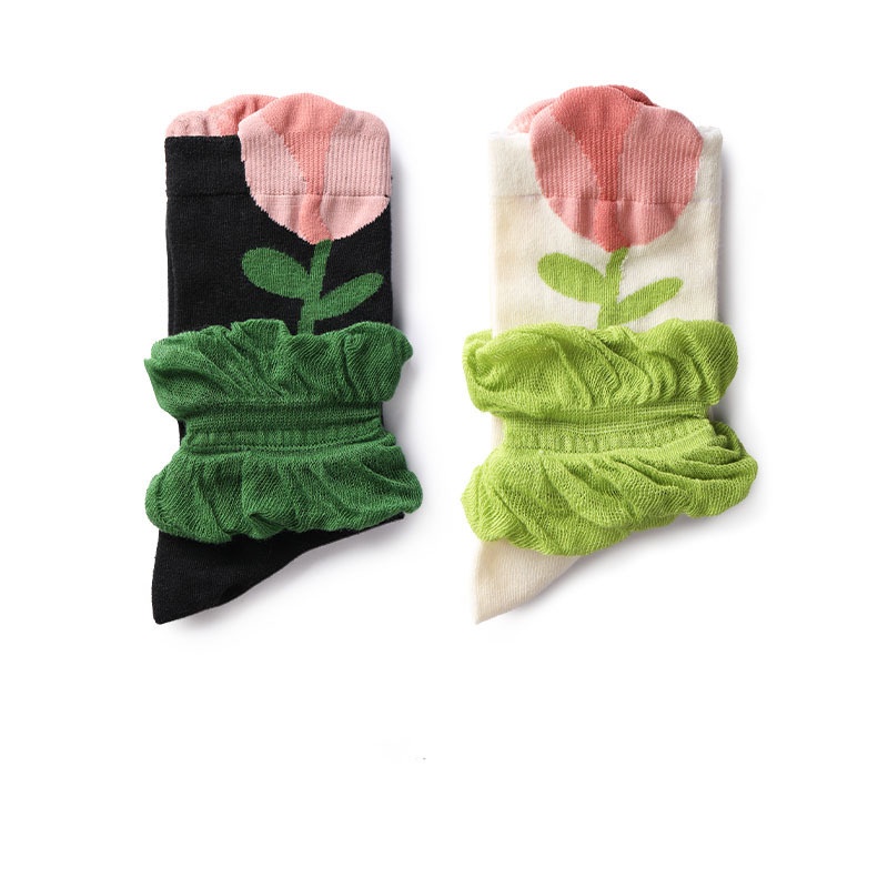 Vớ Ống Họa Tiết Hoa Thời Trang Mùa Hè Cho Nữ