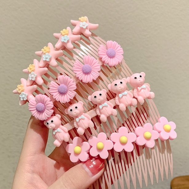 Xược tóc đáng yêu, lược xược bé gái dễ thương, giá rẻ