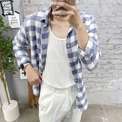 Áo Sơmi PB dạ caro đều | BigBuy360 - bigbuy360.vn
