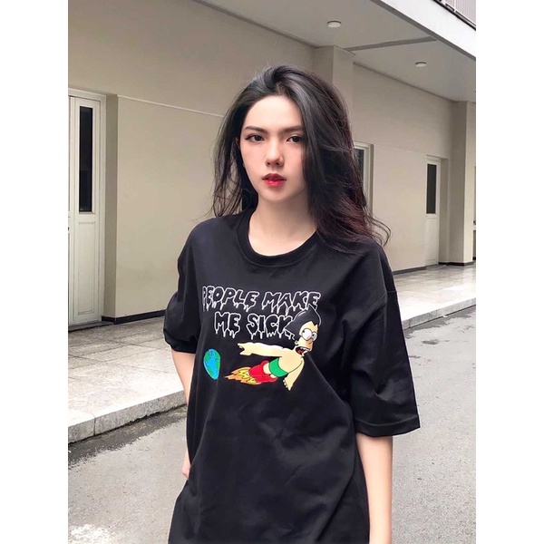 ÁO THUN PEOPLE MAKE ME SICK TEE