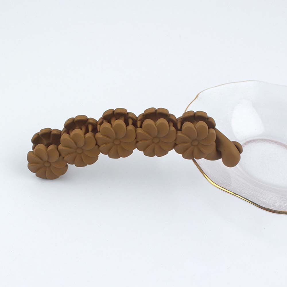 Kẹp tóc hình quả chuối bằng acrylic phong cách Hàn Quốc cổ điển ngọt ngào thời trang cho nữ