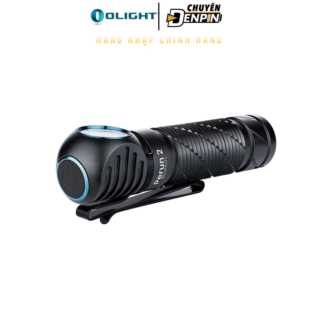 Đèn Pin đội đầu, cầm tay Olight Perun 2 - Độ sáng tối đa lên đến 2500 Lumens, chiếu xa 166m sử dụng pin 21700 - 4000mAh