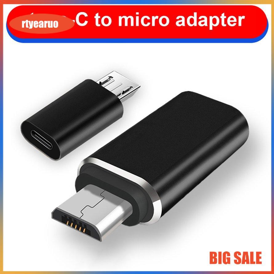 Thiết bị chuyển đổi cổng Type-c sang đầu Android bằng hợp kim chất lượng cao