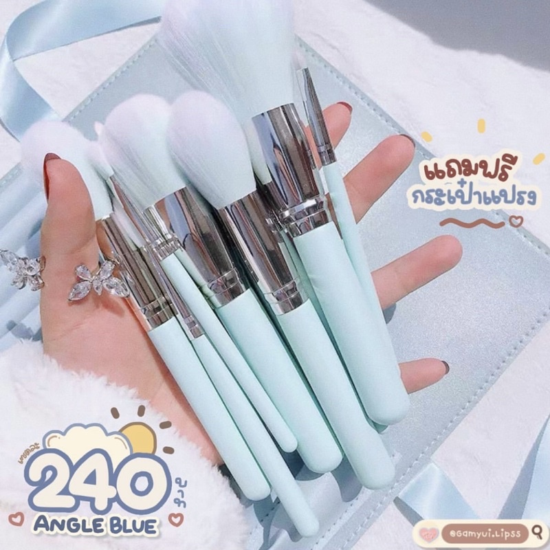 Bộ Cọ Trang Điểm Chuyên Nghiệp 10 Cây Tặng Kèm Bao Da Cao Cấp Set Cọ MAKE UP Chi Tiết Cá Nhân Dành Cho Người Mới Bắt Đầu