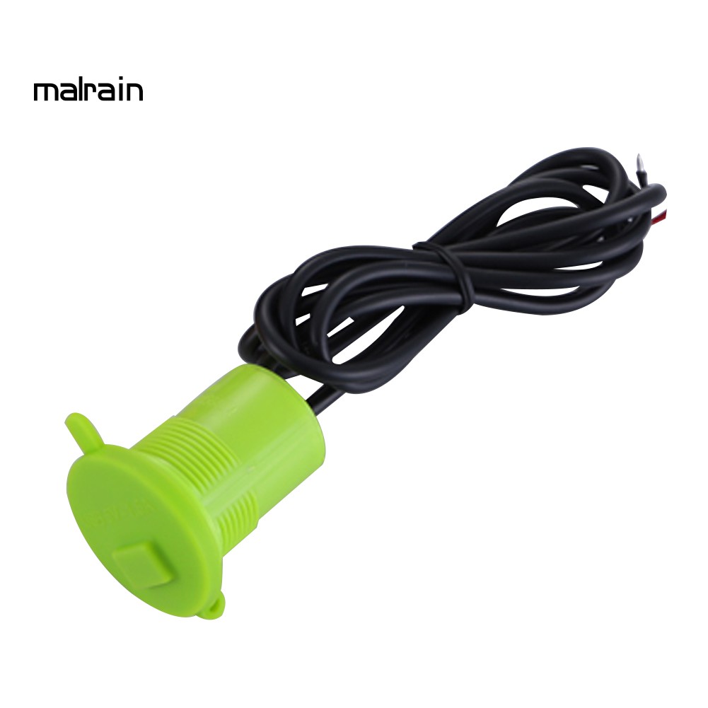 Bộ Sạc Điện Thoại Usb 12v Cho Xe Máy