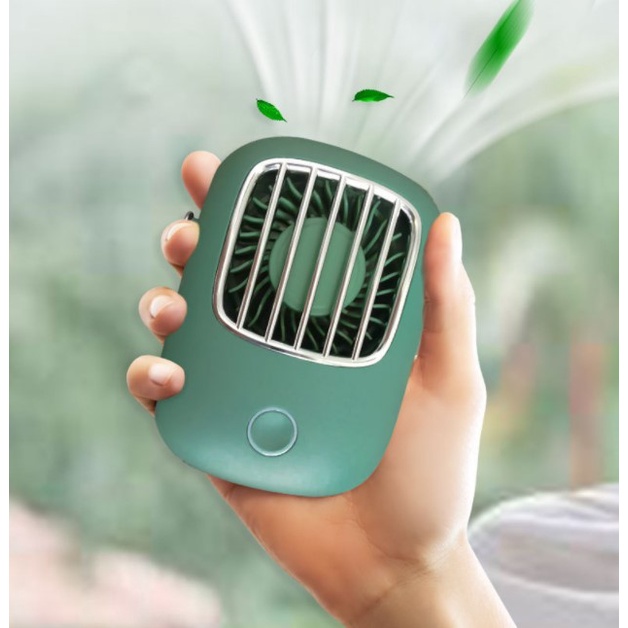 ❤️ Nitrogen071 Quạt làm mát cổ treo USB Vòng di động có thể sạc lại Máy không khí thao ngoài trời