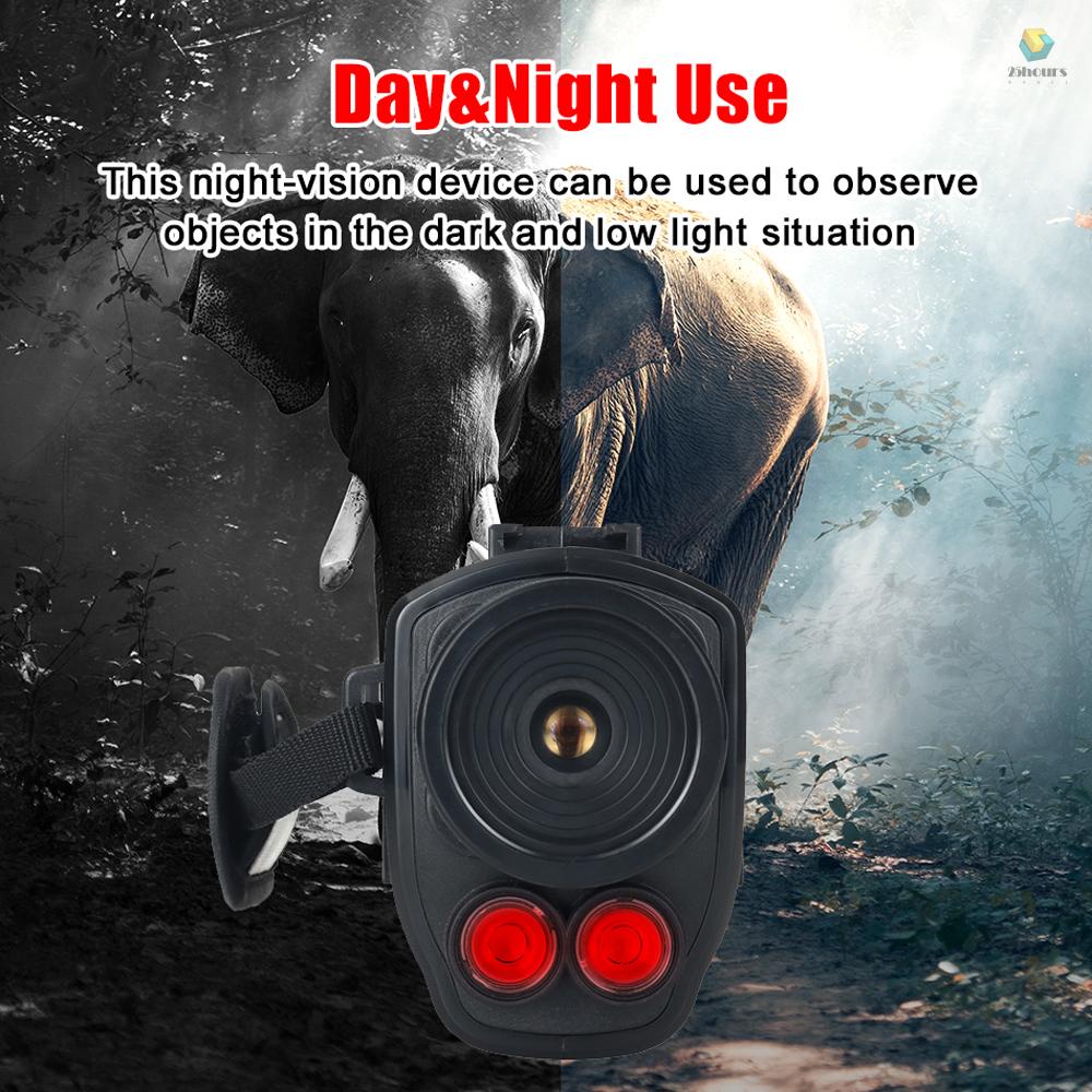 Ống Nhòm Hồng Ngoại Đo Khoảng Cách Ban Đêm 5X Zoom 300M