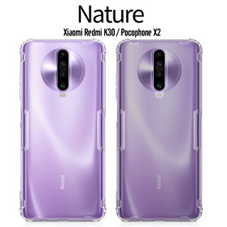 Ốp lưng cho Xiaomi Redmi K30 / Pocophone X2 TPU trong suốt Nillkin NATURE