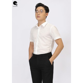 Sơ mi cộc tay trơn nam nntp