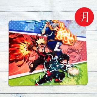 Pad chuột Bàn di chuột Lót chuột 20x24cm Anime Boku No Hero Academia HỌC VIỆN ANH HÙNG 20cm x 24cm