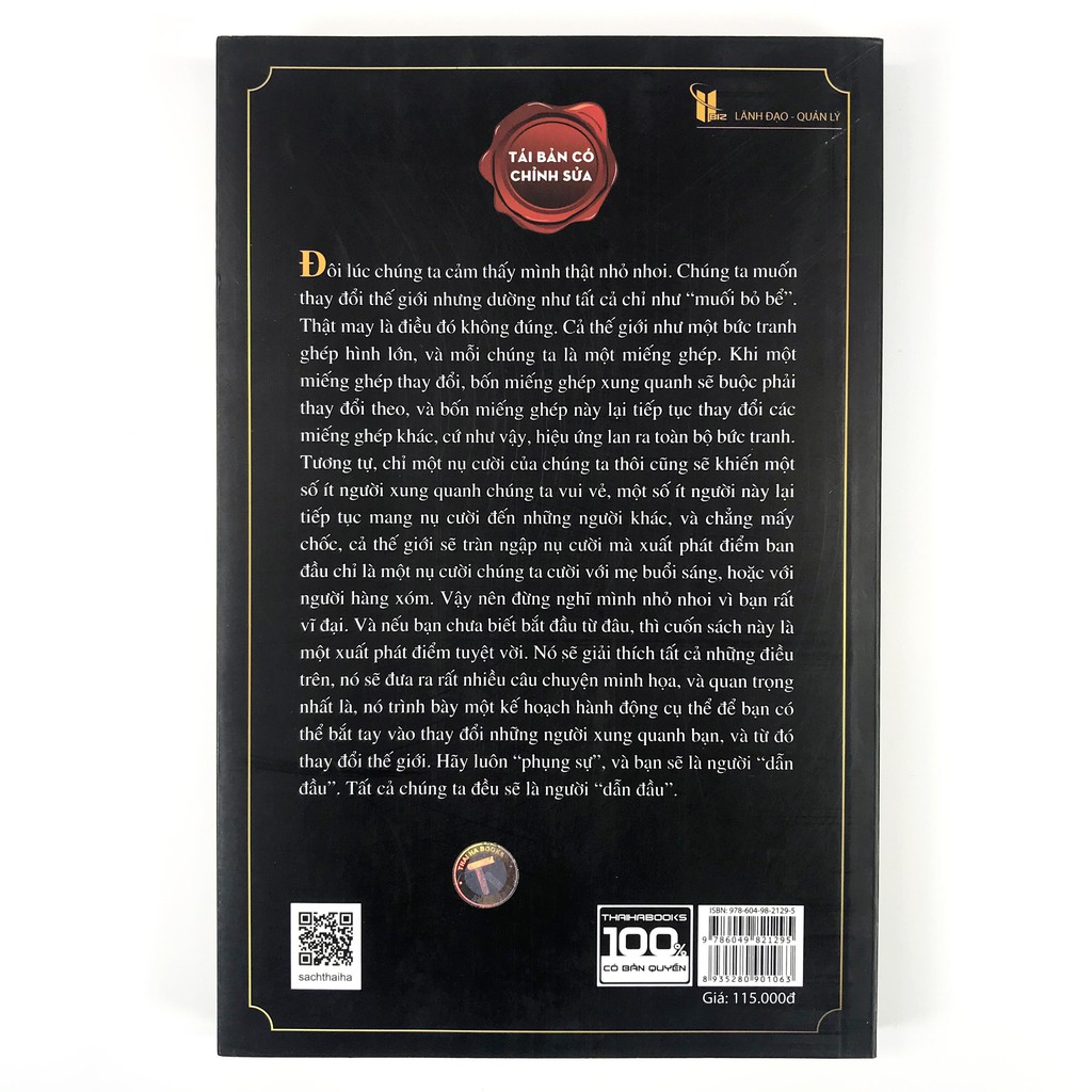 Sách - Phụng sự để dẫn đầu - Tư duy lãnh đạo thế kỉ 21 | BigBuy360 - bigbuy360.vn