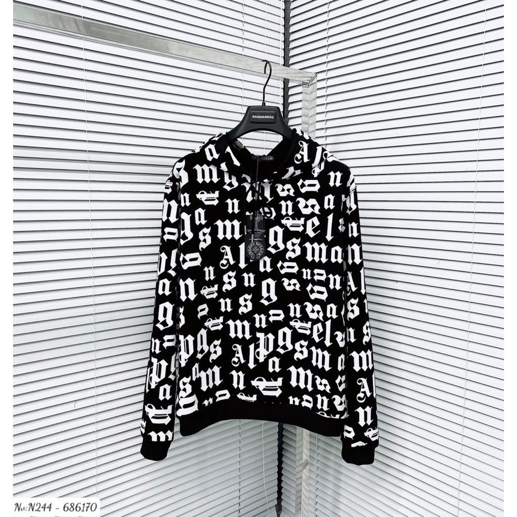Áo Hoodie Nam Palm Thiết Kế Họa Tiết Nhiều Cữ Cực Chất - Áo Hoodie Unisex Nam Nữ Palm Chất Nỉ Bông Mềm Mịn DT FASHION ME