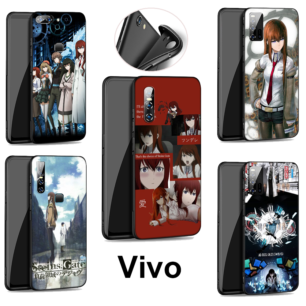 Ốp Điện Thoại Silicon Mềm Hình Anime Steins Gate Cho Vivo Y20i Y20s Y20 Y19 Y30 Y50 X50 V19 V20 Pro Se Y11s Y70 2020 Ns150