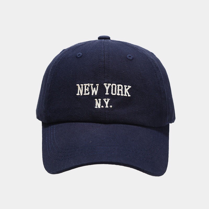 Mũ lưỡi trai nam nữ thêu chữ vải kaki, nón kết thời trang Hàn Quốc cao cấp thời trang hazin