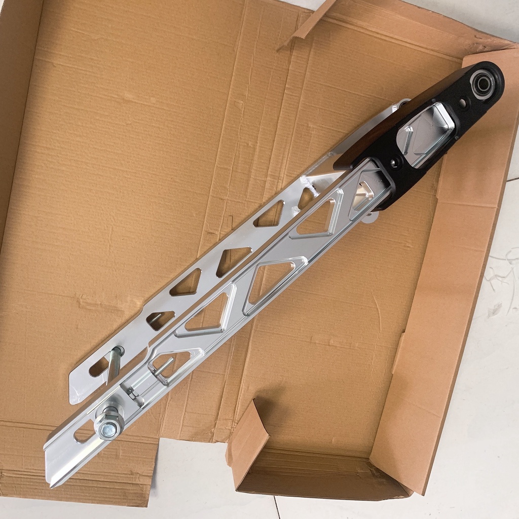 GẤP PHAY CNC như ZIN Exciter 150 (Ex150), Cứng Cáp Chắc Chắn, Màu Trắng CNC sáng bóng, đẹp, lên xe cực chất