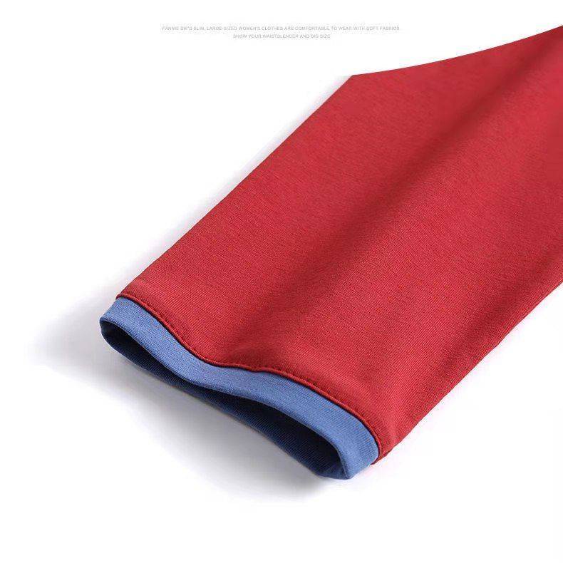 Áo Thun Tay Dài Dáng Rộng Thời Trang Cho Phụ Nữ Trung Niên