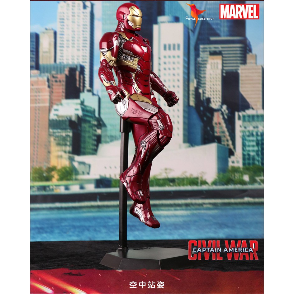 Mô hình Marvel Crazy Toys Iron Man Mark 46  Captain America Civil War 1/6 Figure