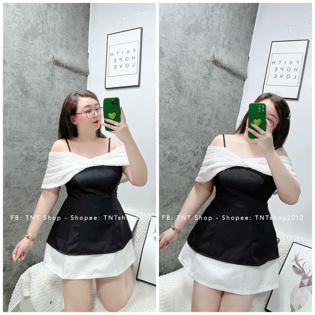 ÁO KIỂU TRỄ VAI TIỂU THƯ [TNT SHOP BIGSIZE 60KG 90KG]