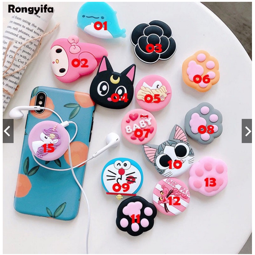Ốp lưng hoạt hình gắn lưng điện thoại dễ thương | BigBuy360 - bigbuy360.vn