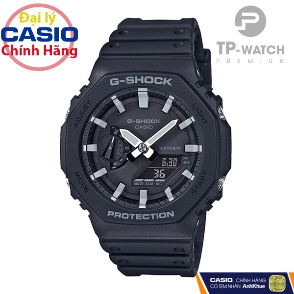 Đồng hồ nam Casio G-Shock GA-2100-1ADR chính hãng | GA-2100-1A Carbon Core