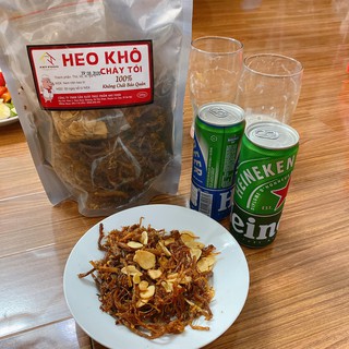 Heo khô cháy tỏi 500gr