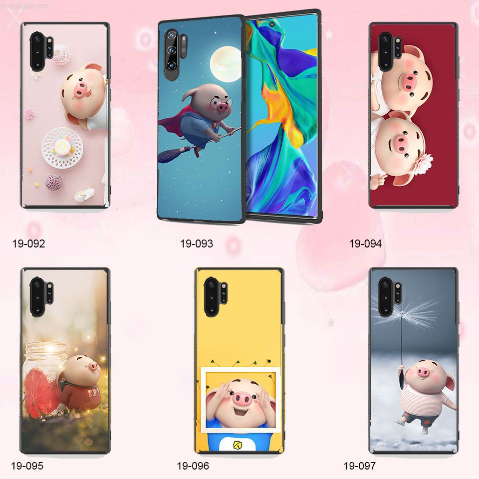 Ốp dẻo Samsung Note 8 hình Heo con dễ thương x16