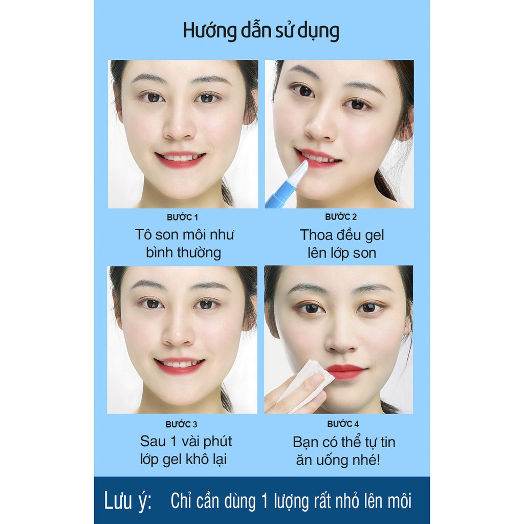 Gel khóa màu son YOUR SKIN giúp son bền màu không trôi không lem gel giữ màu môi không trôi son MD-KM01 | BigBuy360 - bigbuy360.vn