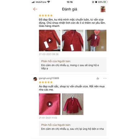 Áo vest cho bé trai ẢNH THẬT