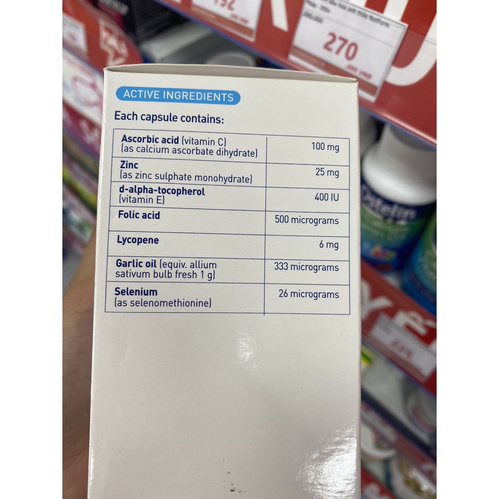 Viên uống Menevit Úc, lọ 30 viên và 90 viên