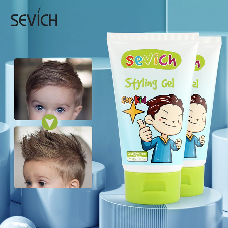 Gel vuốt tóc SEVICH 125ml tiện lợi dành cho trẻ em