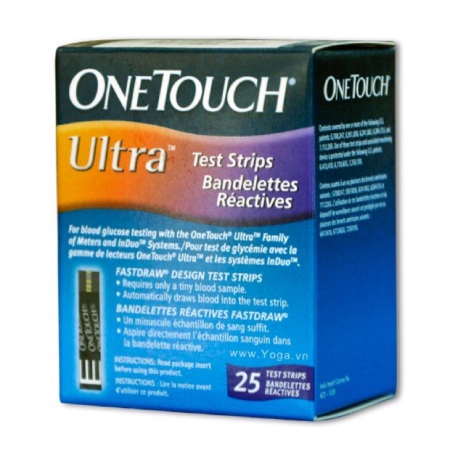 Que thử đường huyết One Touch Ultra