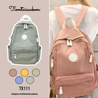 Balo thời trang nữ TIỆM TÚI CỦA KEM  ba lô nữ Vải dù LOVEDIFABAG TX111