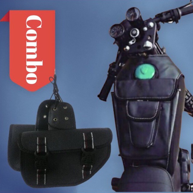 Combo 2 món Áo bình xăng + Túi treo