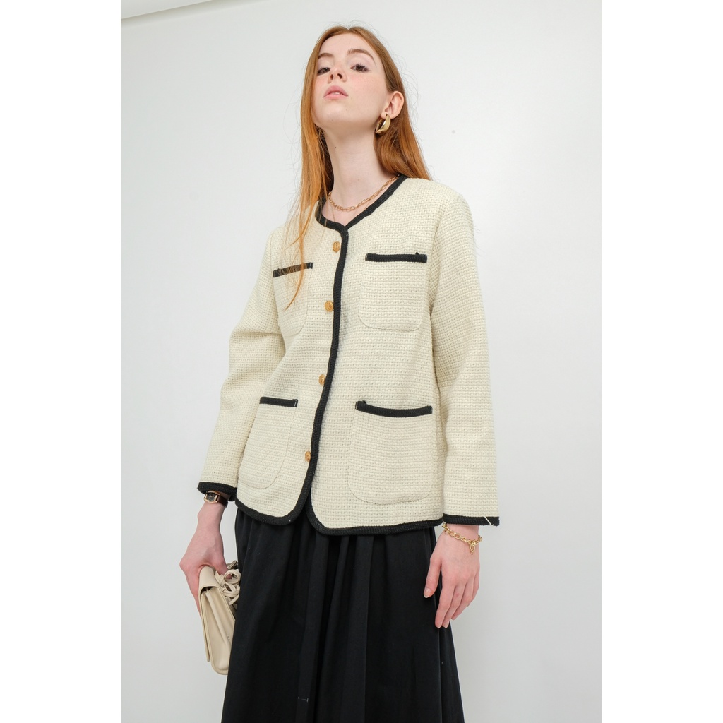 Áo Khoác Nữ Border CN Jacket | HQ2886 | Lana Official
