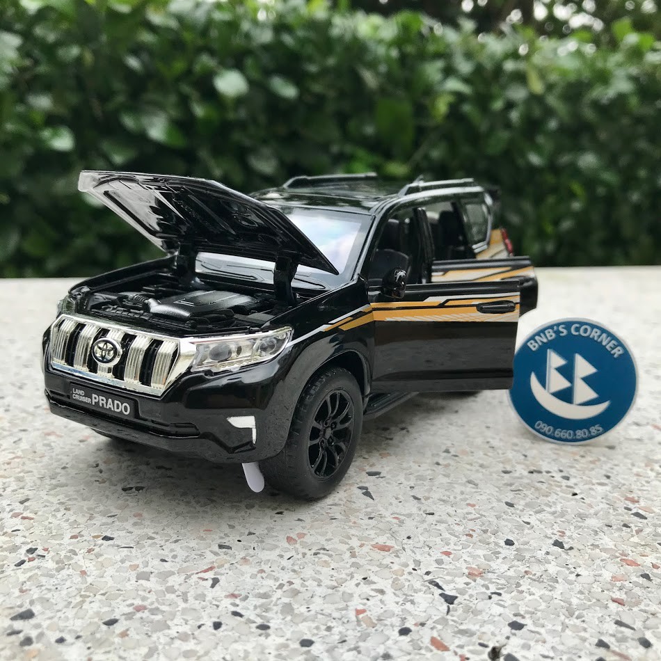 Xe mô hình 1:32 Toyota Land Cruiser Prado hãng Double Horses