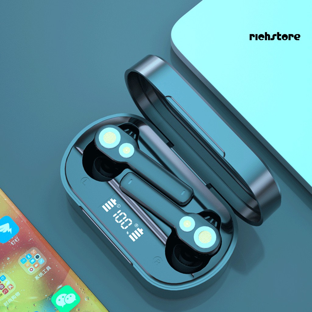 Tai Nghe Bluetooth 5.0 Siêu Bass Chống Ồn Có Thể Sạc Được