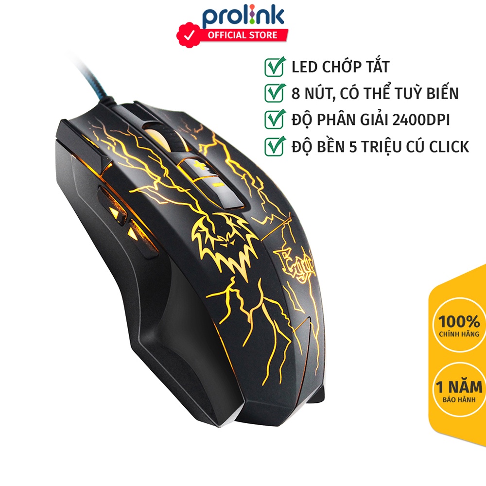 Chuột gaming Prolink PMG9501