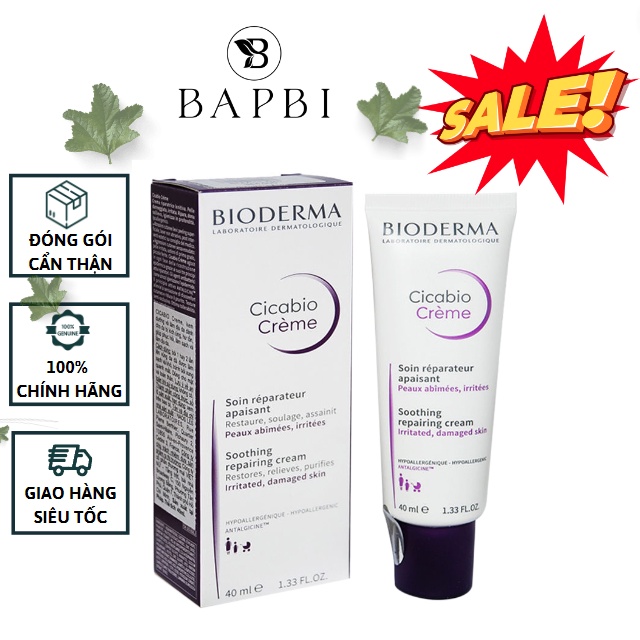 Kem Dưỡng Bioderma Cicabio Crème Hỗ Trợ Phục Hồi Da  40ml | BigBuy360 - bigbuy360.vn