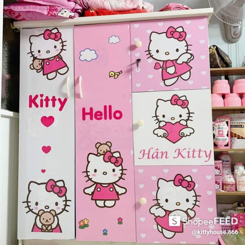 DECAL TỦ CHO KHÁCH